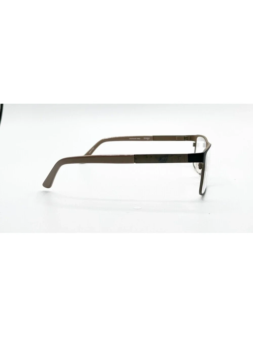 Skaga 2512-U Rikku 501 Black/Brown Authentic Eyeglasses 56-19-145